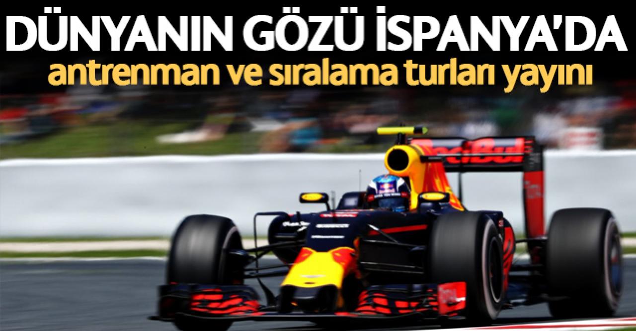 2020 Formula 1 (F1) İspanya yarışı antrenman ve sıralama turları canlı izle | S Sport canlı izle