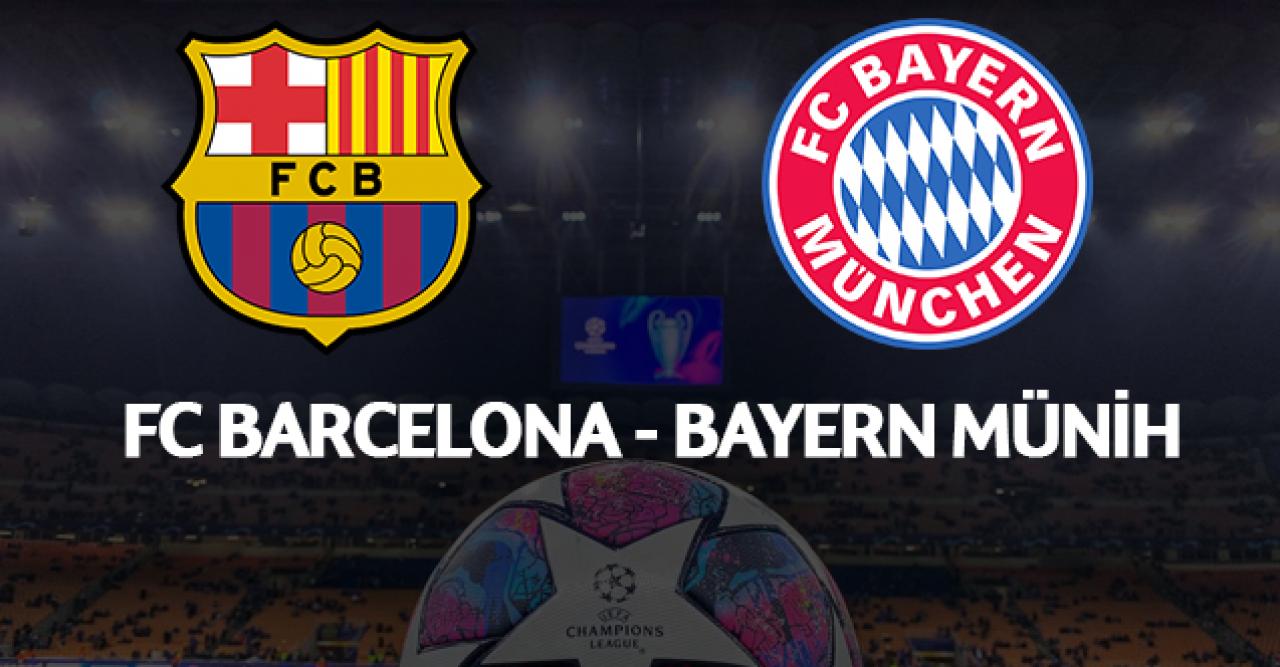 Barcelona Bayern Münih maçı canlı izle | Bein Sports HD 1 canlı izle