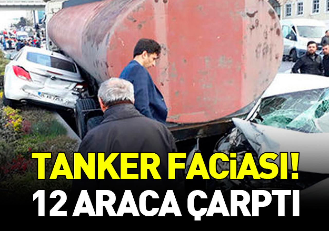 Başakşehir'de tanker kaydı, ortalığı savaş alanına çevirdi