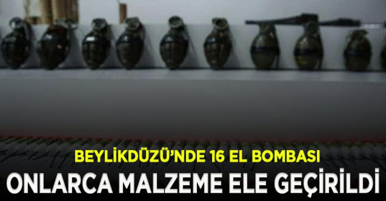 İstanbul'da DHKP-C operasyonu! Beylikdüzü'nde 16 el bombası ele geçirildi