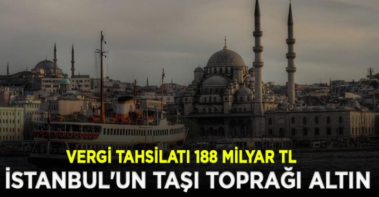 İstanbul'un taşı toprağı altın!