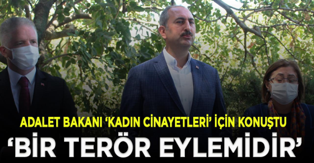 Adalet Bakanı Gül: Kadın cinayetleri bir terör eylemidir