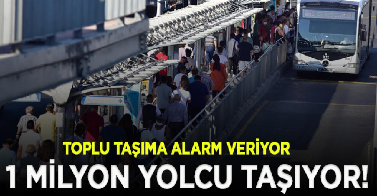 Toplu taşıma alarm veriyor