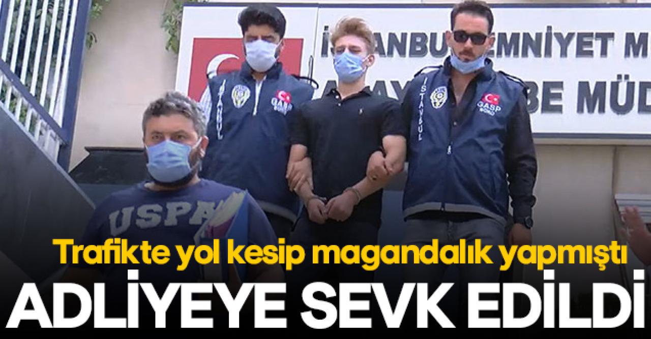 Çakarlı maganda Muhammed Enes U. adliyeye sevk edildi!