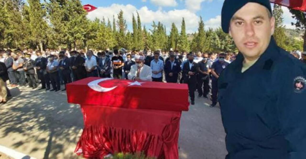 Selde şehit olan Uzman Çavuş Onur Kıran Çanakkale'de toprağa verildi