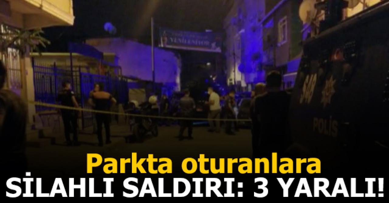 Beyoğlu'nda parkta oturanlara silahlı saldırı: 3 yaralı