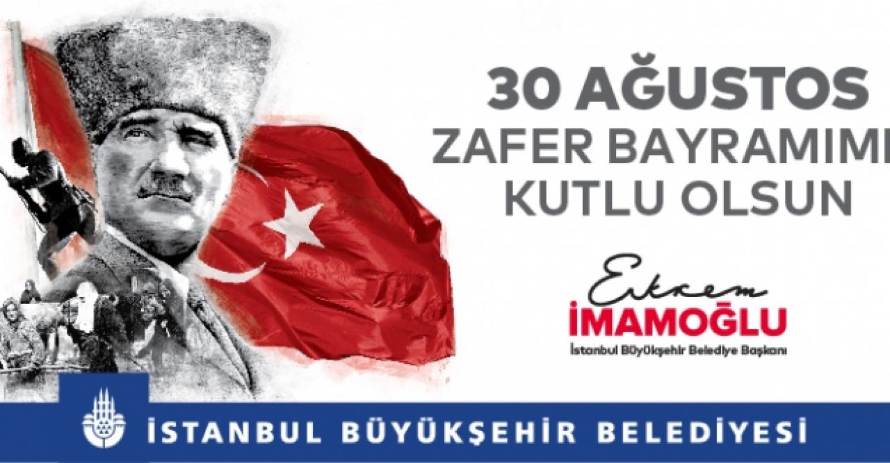 İBB'den sosyal mesafeli 30 Ağustos kutlaması