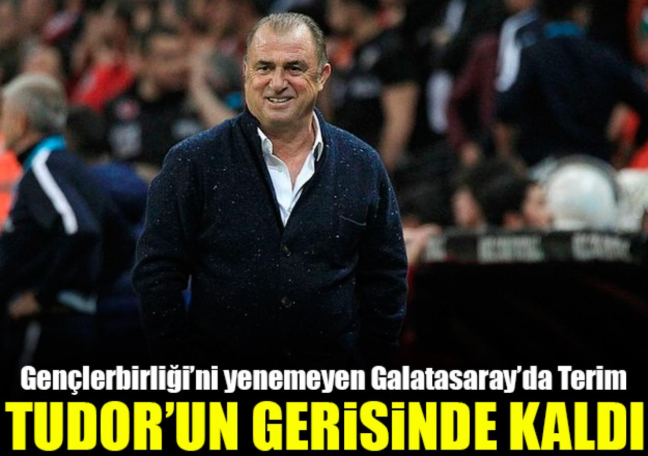 Terim Tudor'un gerisinde kaldı