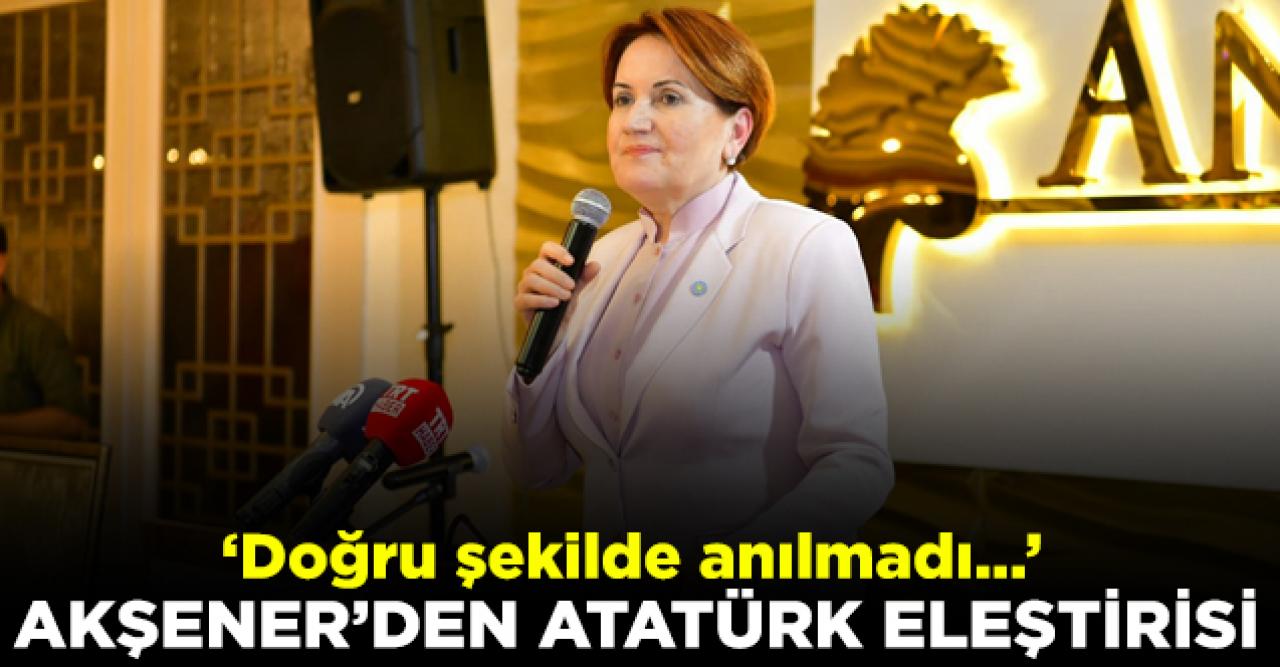 Atatürk doğru bir şekilde anılmadı