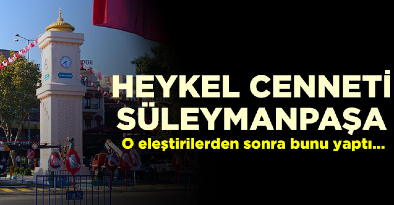 Heykel cenneti Süleymanpaşa