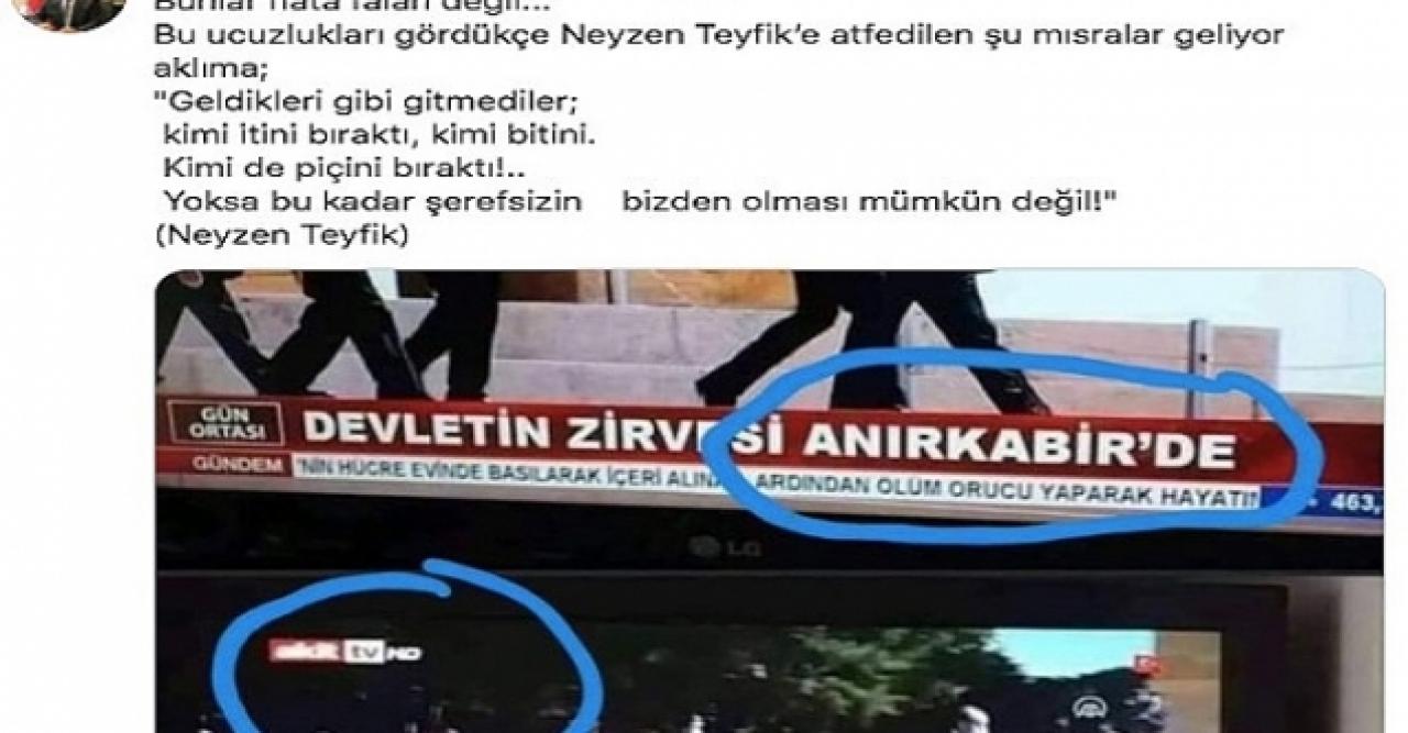 MHP'den Akit TV'ye tepki: Bunlar hata falan değil; kimi itini bıraktı, kimi bitini