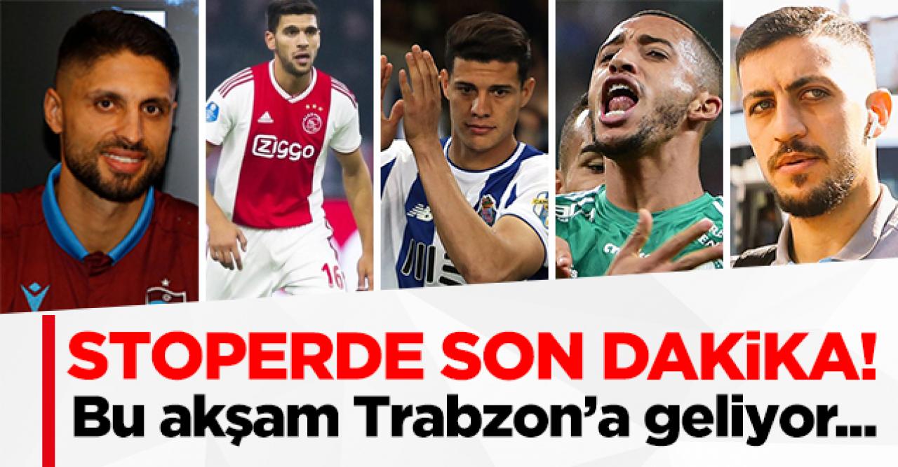 Trabzonspor transfer haberleri! Stoperde son dakika... O isim bu gece Trabzon'a geliyor