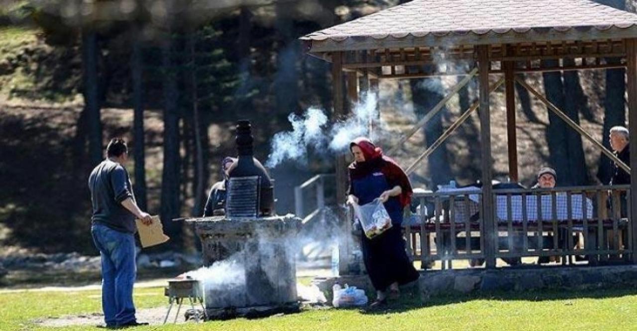 Karantinada olması gereken 78 kişi piknik alanlarında yakalandı