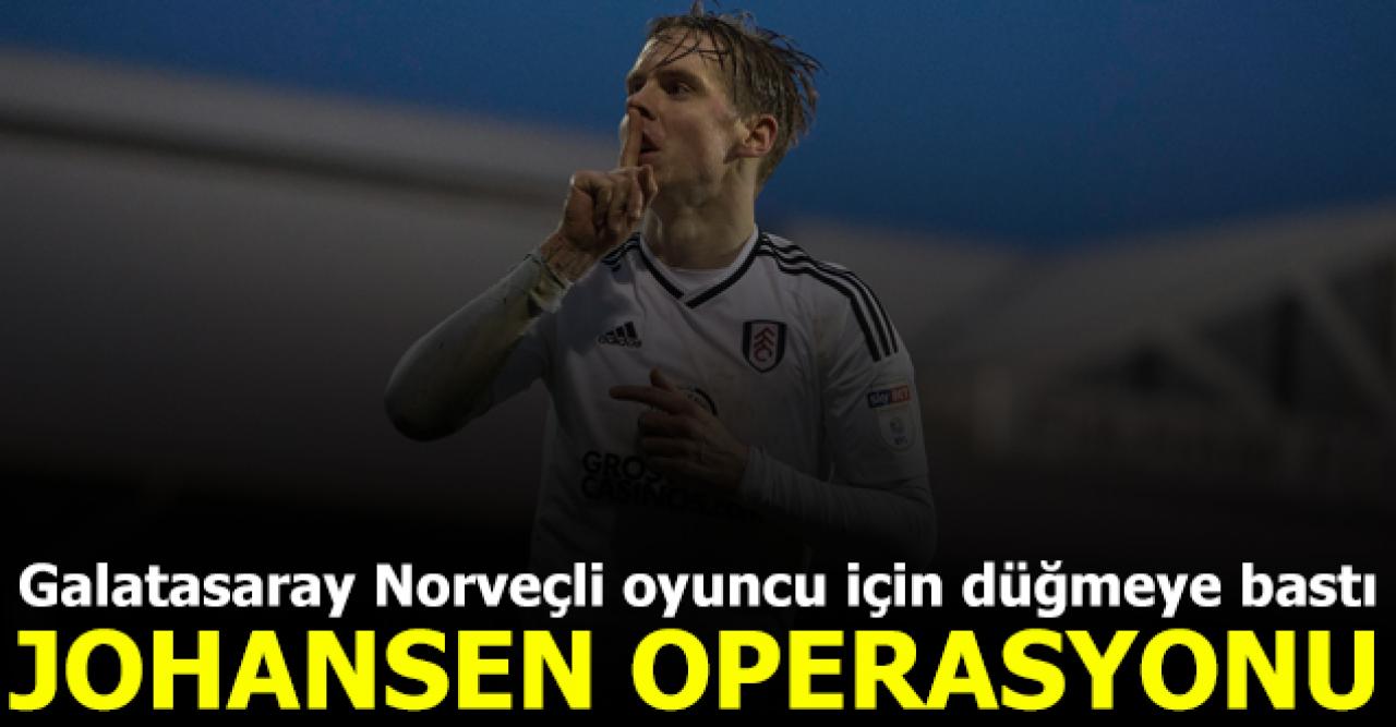 Galatasaray'da Stefan Johansen operasyonu başladı