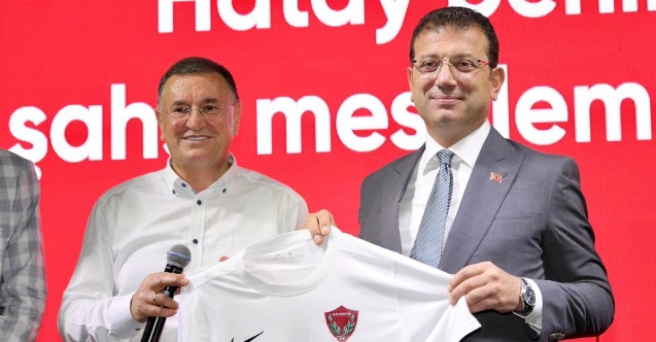 Ekrem İmamoğlu Hatayspor'un şampiyonluk kutlamalarına katıldı: Hatay'a tarihi sorumluluk düşüyor