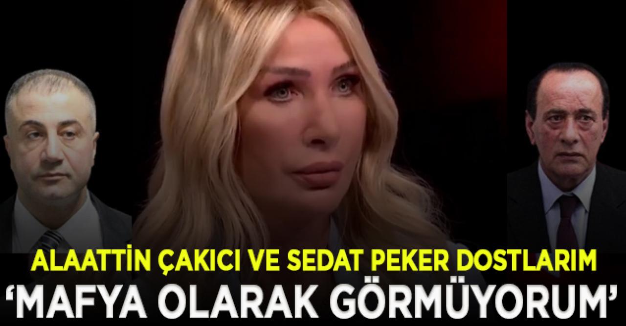 Seda Sayan sosyal medyaya damga vurdu: Alattin Çakıcı ve Sedat Peker dostlarım