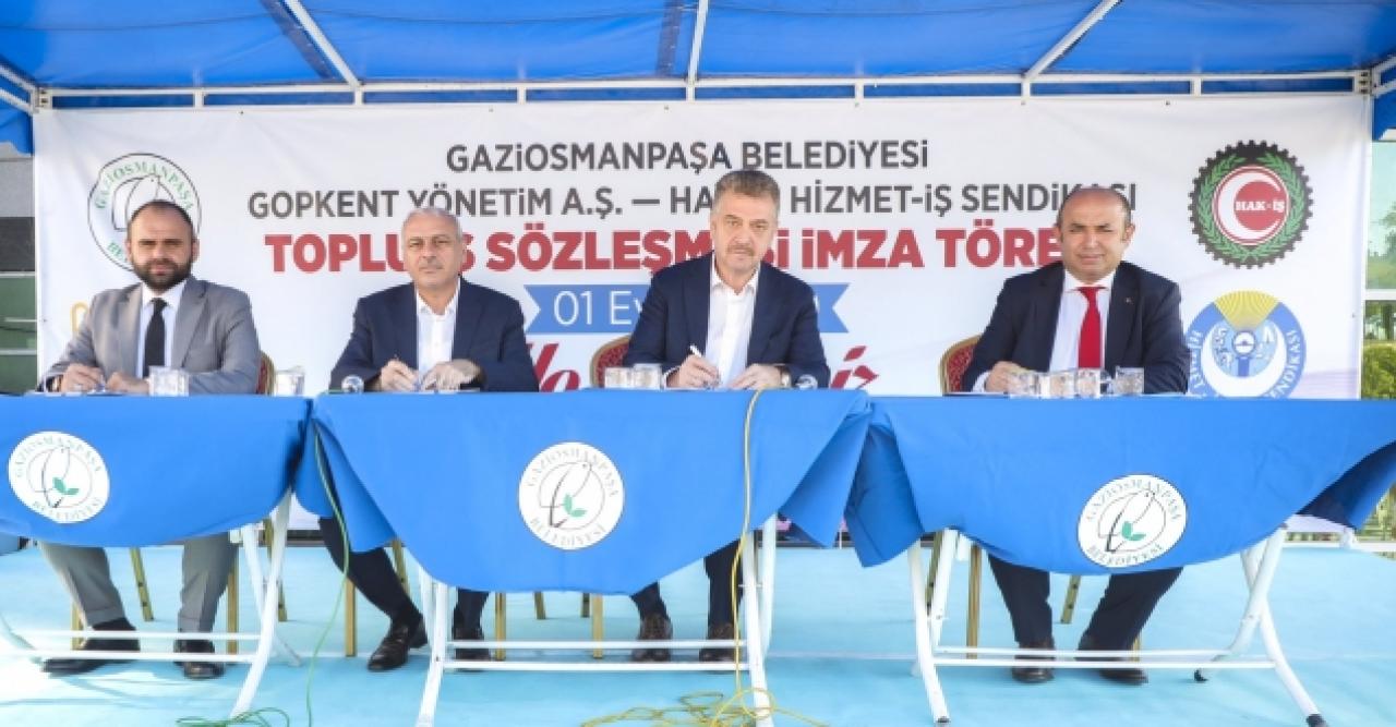 Gaziosmanpaşa'da yeni bir anlaşma