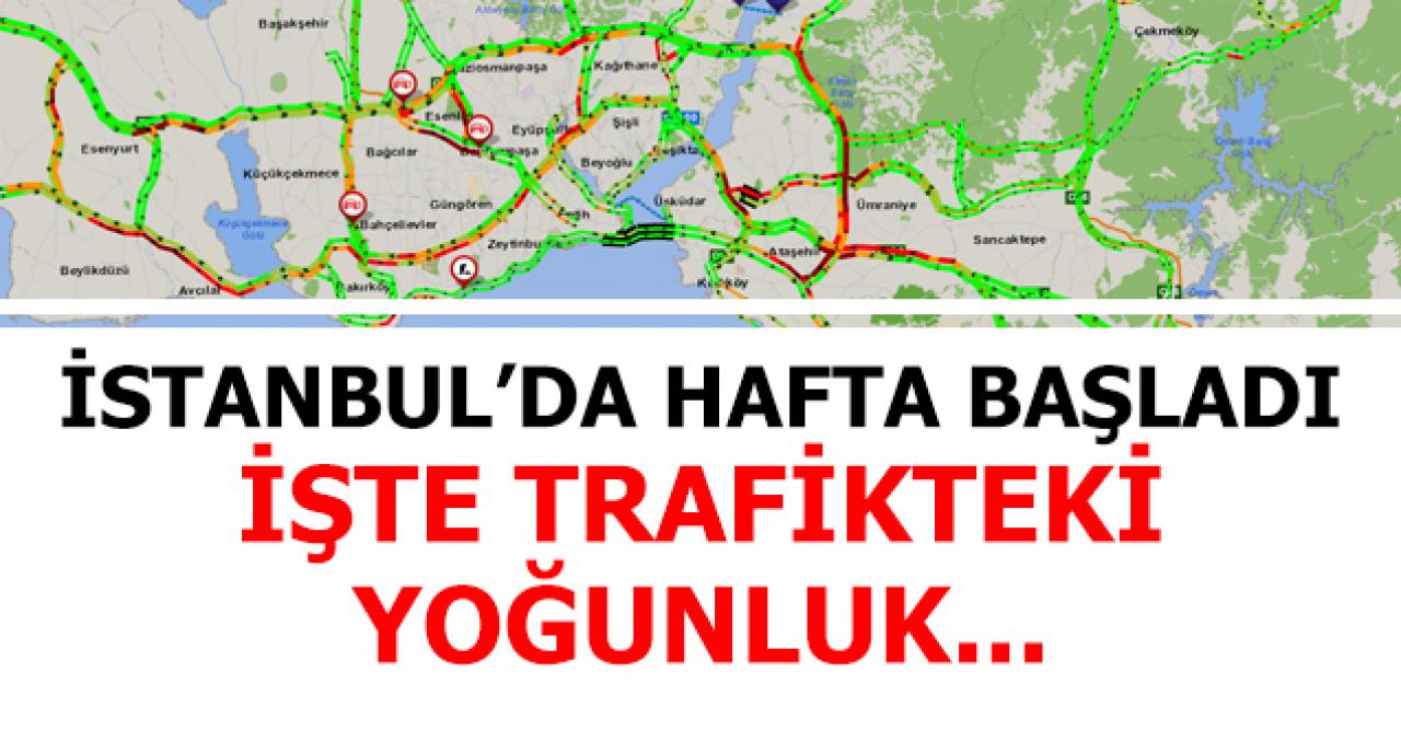 İstanbul'da yoğunluk yüzde 44