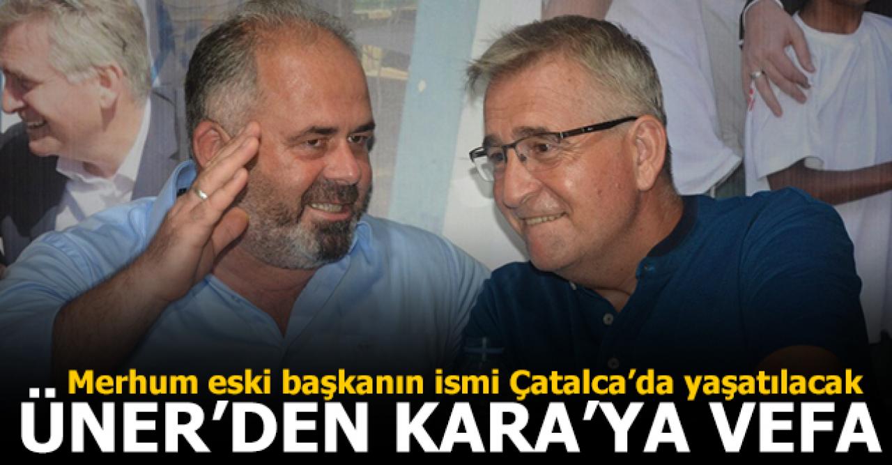 Cem Kara'nın adı Çatalca'da yaşatılacak