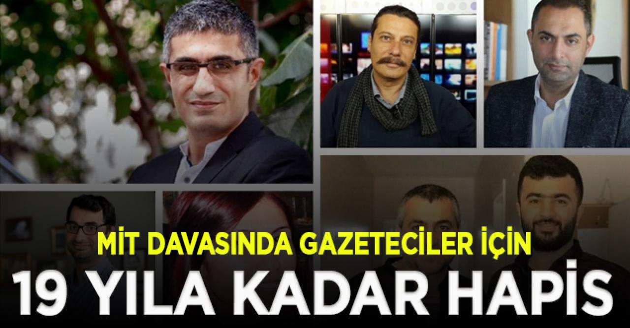 Gazeteciler için 19 yıla kadar hapis istemi