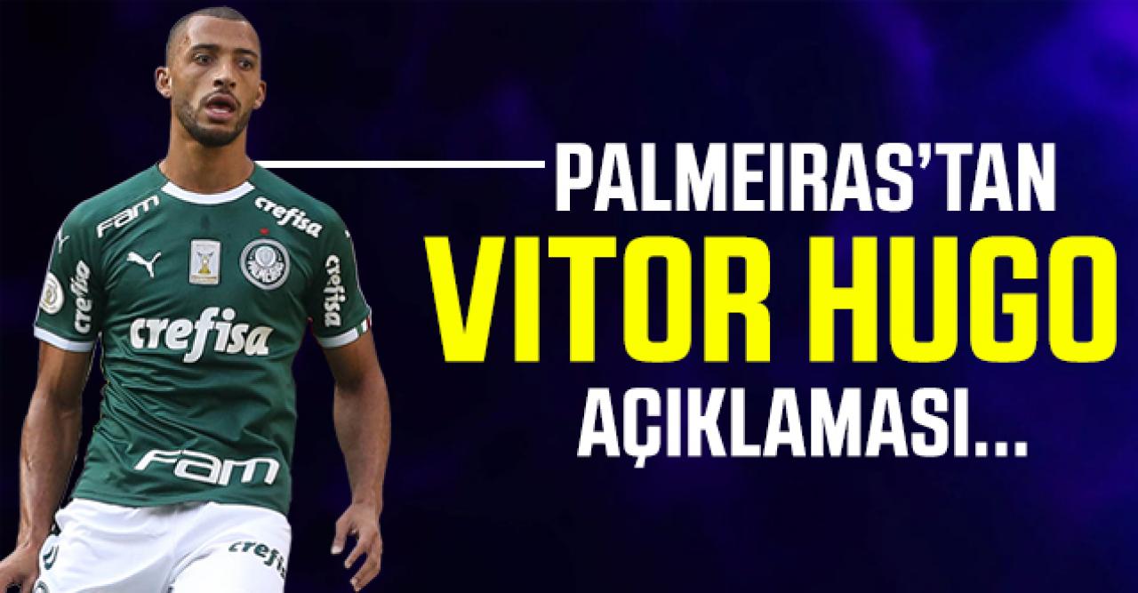 Trabzonspor'un listesindeki Vitor Hugo için Palmeiras'tan açıklama!