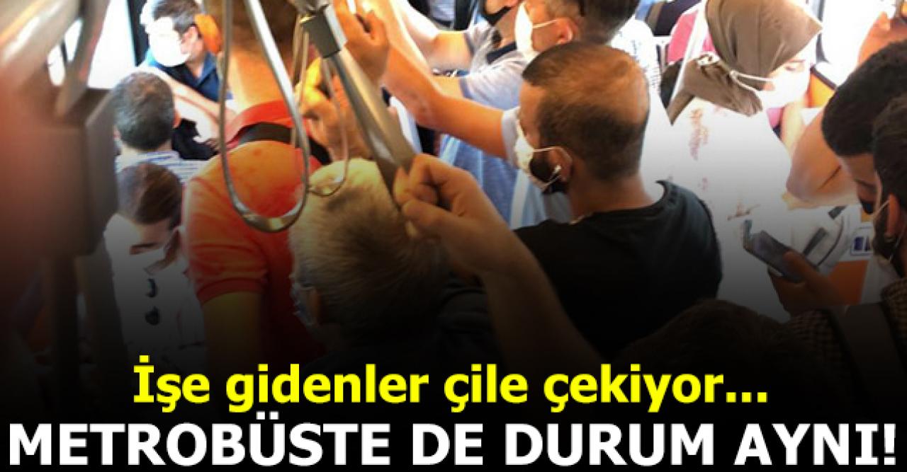 İstanbulluların toplu ulaşım çilesi!