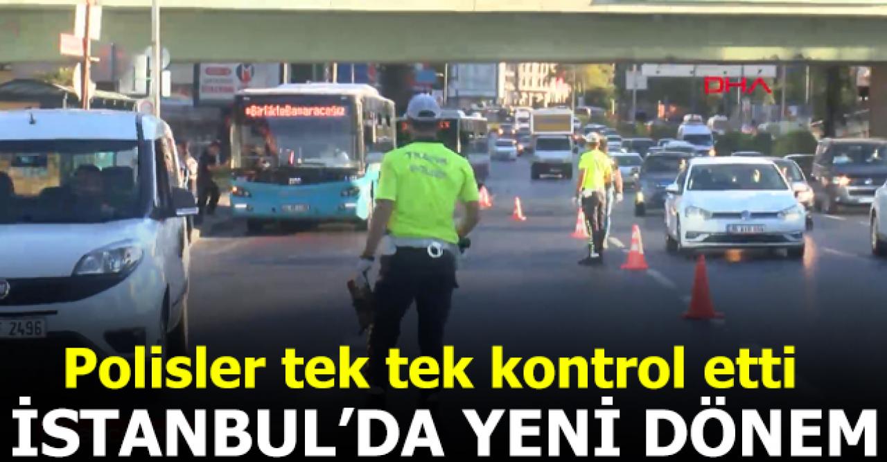 İstanbul trafiğinde yeni dönem