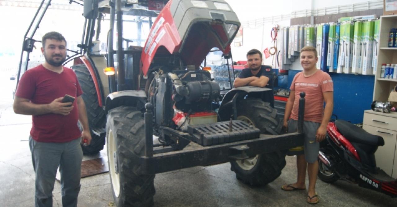 Tekirdağ'da traktörler onlara emanet