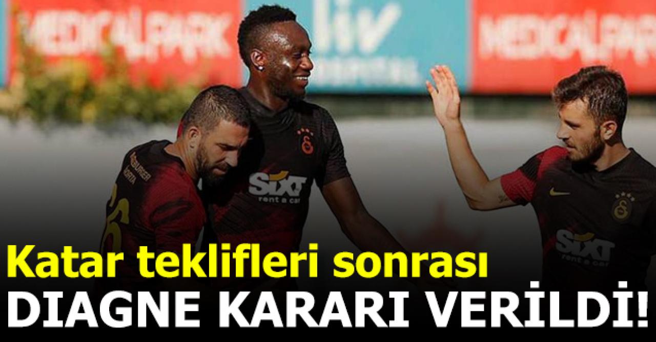 Galatasaray Diagne kararını verdi