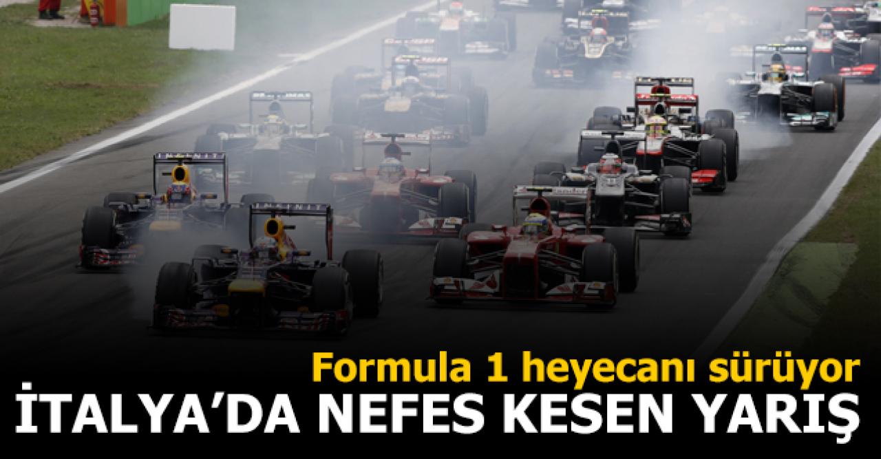 Formula 1 (F1) İtalya Grand Prix'i (GP) yarışı canlı izle