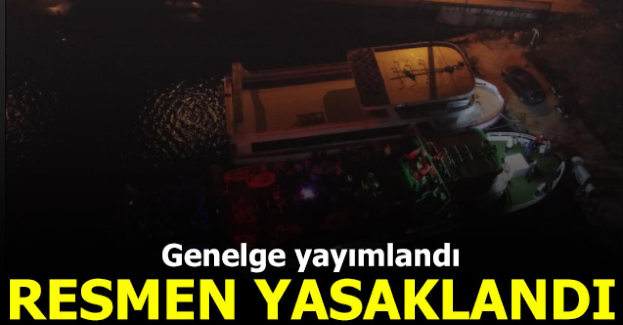 İstanbul'da teknelerde kına nişan ve düğünler yasaklandı