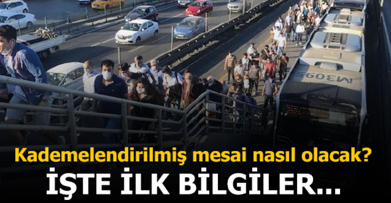 Kademelendirilmiş mesai nasıl olacak? Ilıcalı açıkladı