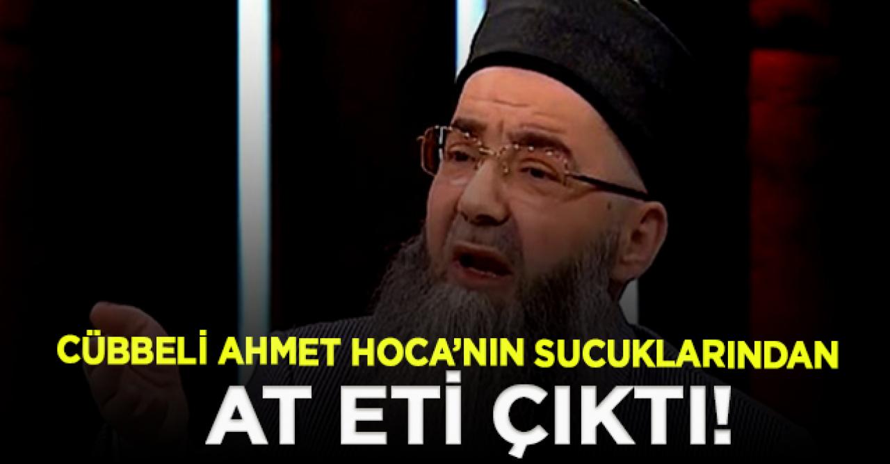 Cübbeli Ahmet Hoca'nın şirketinin ürettiği sucuklardan at eti çıktı