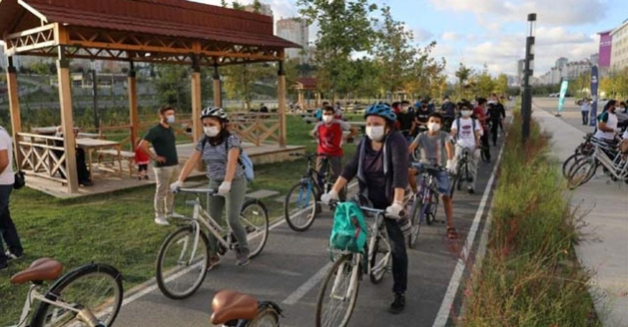 Başakşehir’de pedallar sağlığa döndü