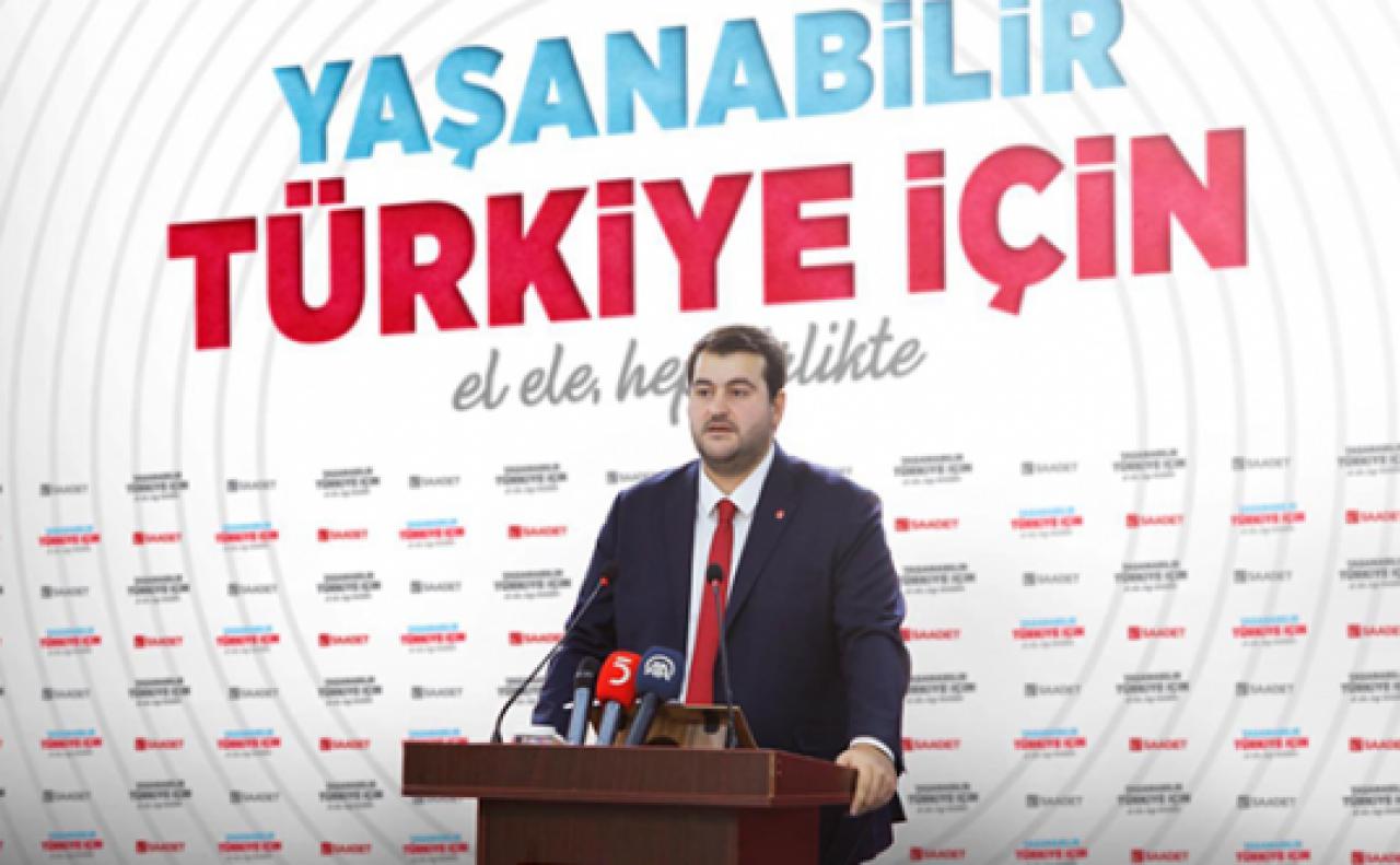 Saadet Partisi'nden yeni slogan: Yaşanabilir Türkiye için el ele, hep birlikte