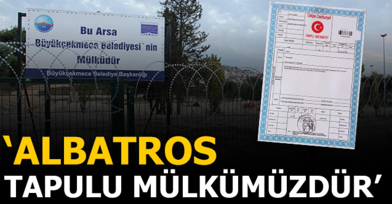 Albatros tapulu mülkümüzdür