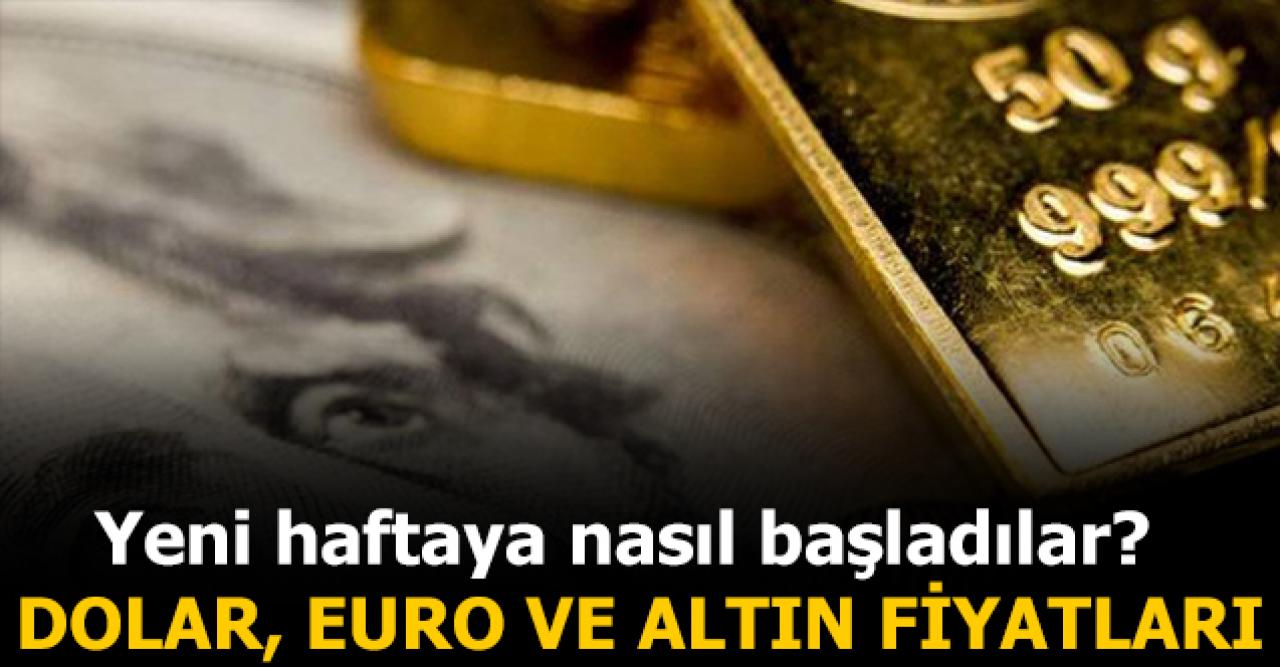 Altın, dolar ve euro kaç lira? 21 Eylül Pazartesi fiyatları