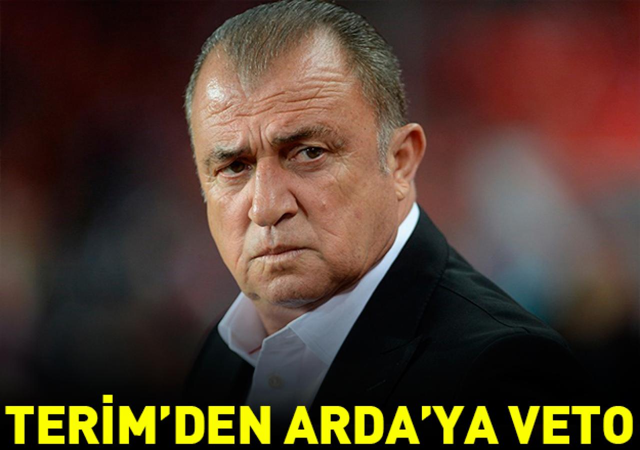 Terim'den Arda'ya veto!