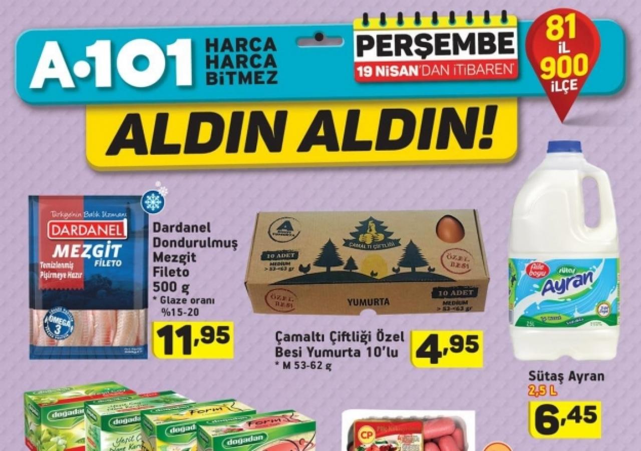 A101 19 Nisan 2018 Perşembe Aktüel İndirim Katalogu