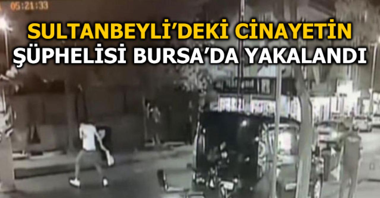 Sultanbeyli'ndeki cinayetin şüphelisi Bursa'da yakalandı