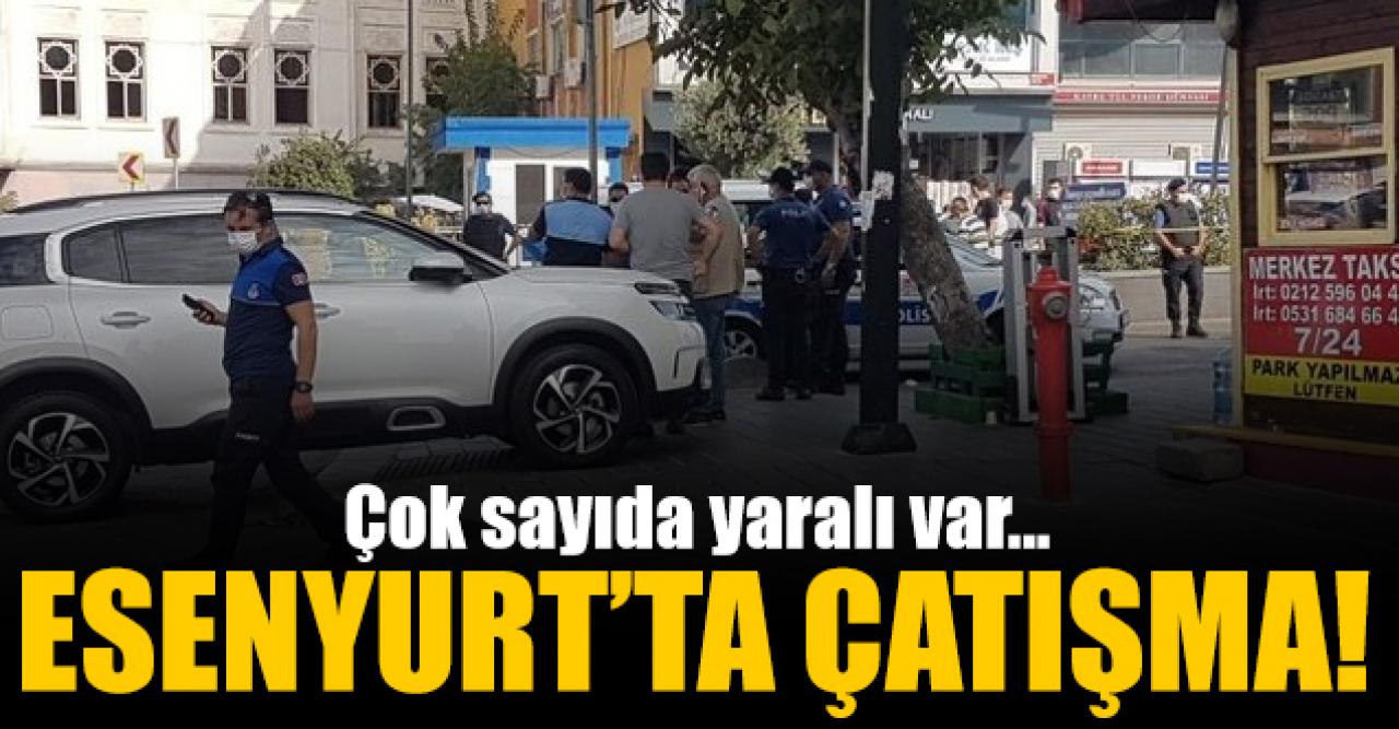 Esenyurt'ta silahlı çatışma! Çok sayıda yaralı var