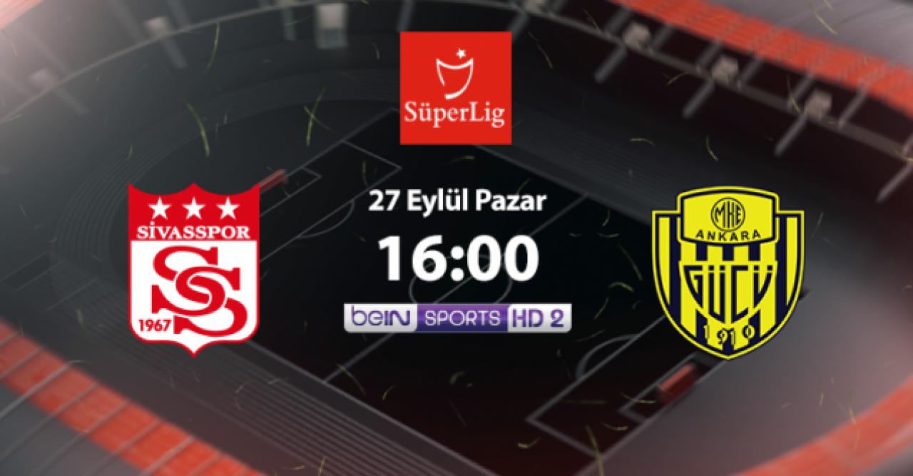 Sivasspor Ankaragücü maçı Bein Sports 2 canlı izle | İnternetten şifresiz izle