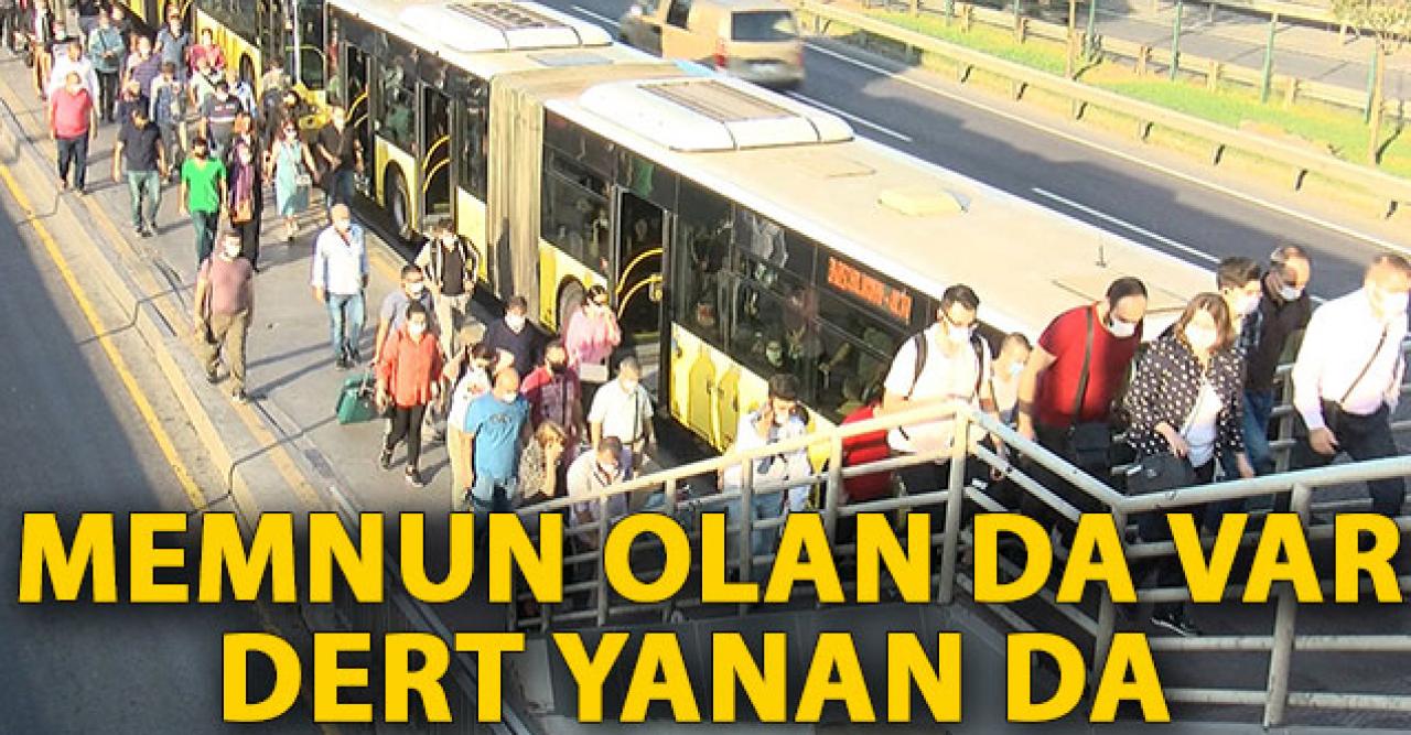 İstanbul'da kademeli mesai; memnun olan da var kalabalıktan dert yanan da