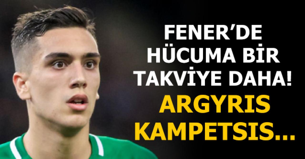 Fenerbahçe'ye bir hücumcu daha: Argyris Kampetsis