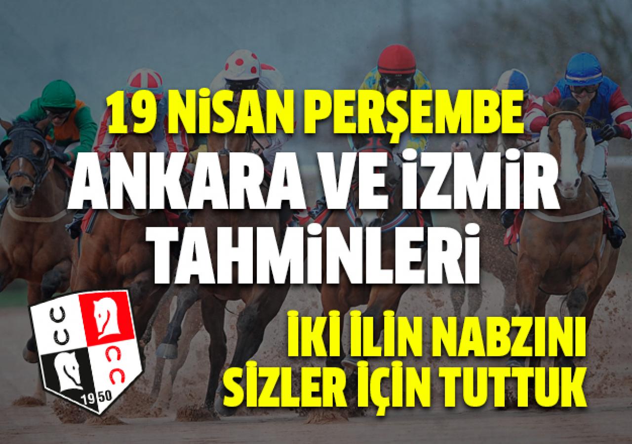 19 Nisan 2018 Perşembe Ankara ve İzmir At Yarışı Tahminleri - Hazır Tahmin ve Kupon