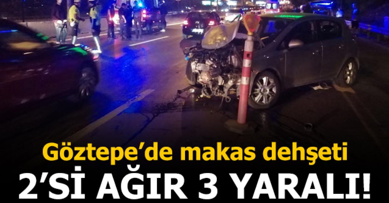 Göztepe'de makas dehşeti: 2'si ağır 3 yaralı