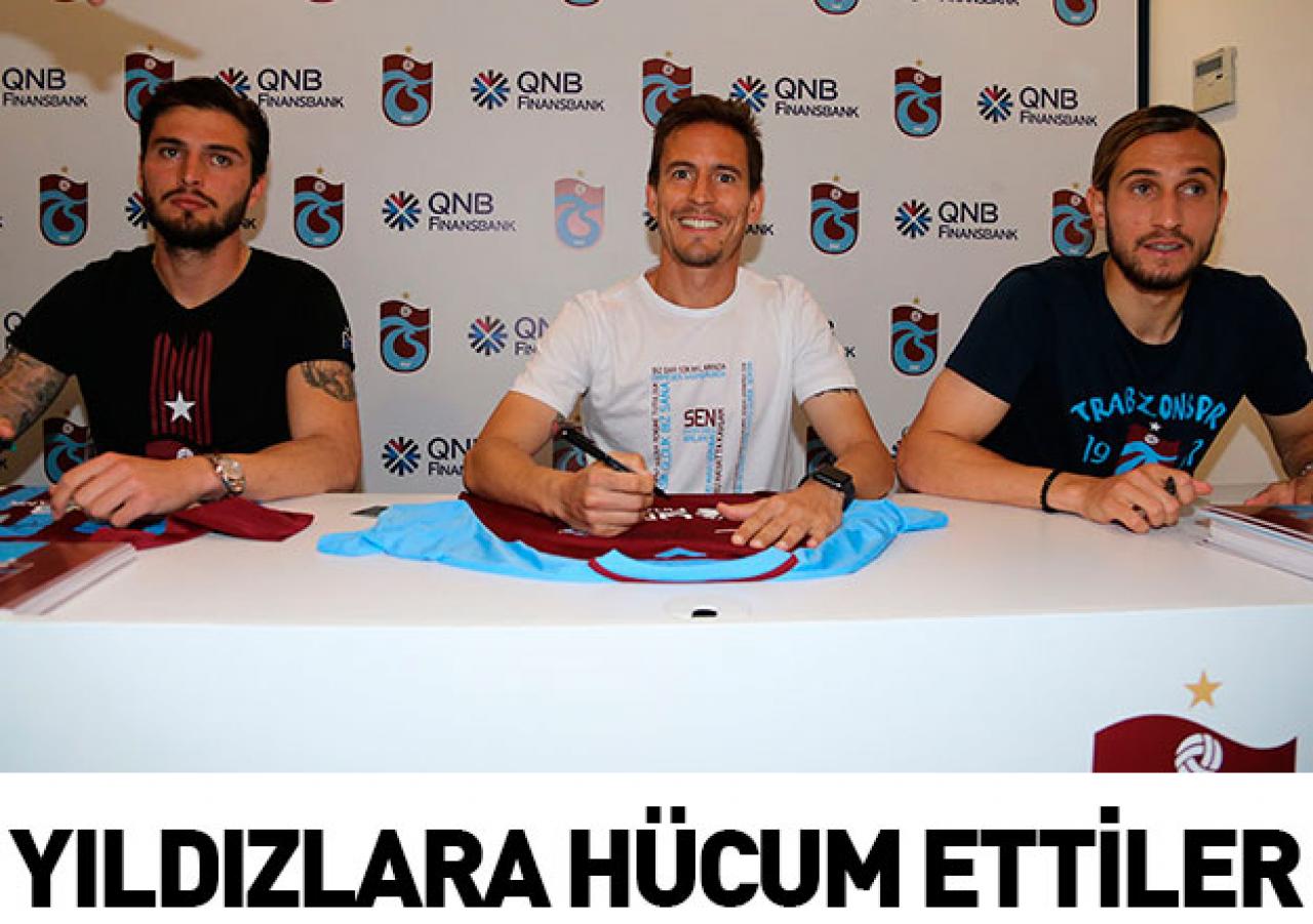 Trabzonsporlu oyunculara büyük ilgi