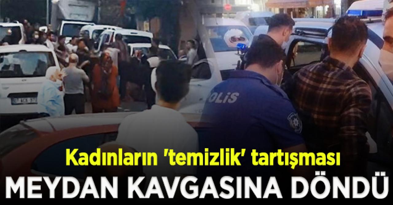 Sultangazi'de kadınların 'temizlik' tartışması meydan kavgasına döndü!