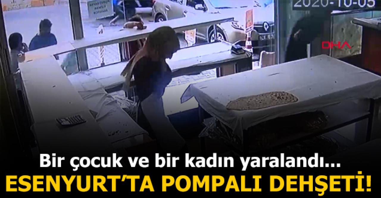 Esenyurt'ta iki grup arasındaki çatışmada pompalı dehşeti! 1'i çocuk 2 yaralı...