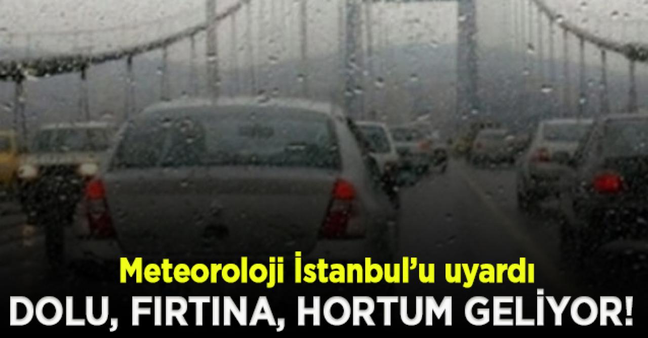 İstanbul için dolu uyarısı: Perşembe ve Cuma gününe dikkat!